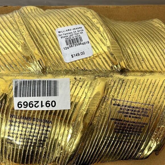 William Sonoma banana leaf tray - Picture 6 of 8